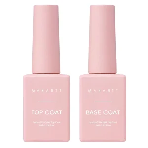 No Wipe Top Coat and Base Coat Kit
